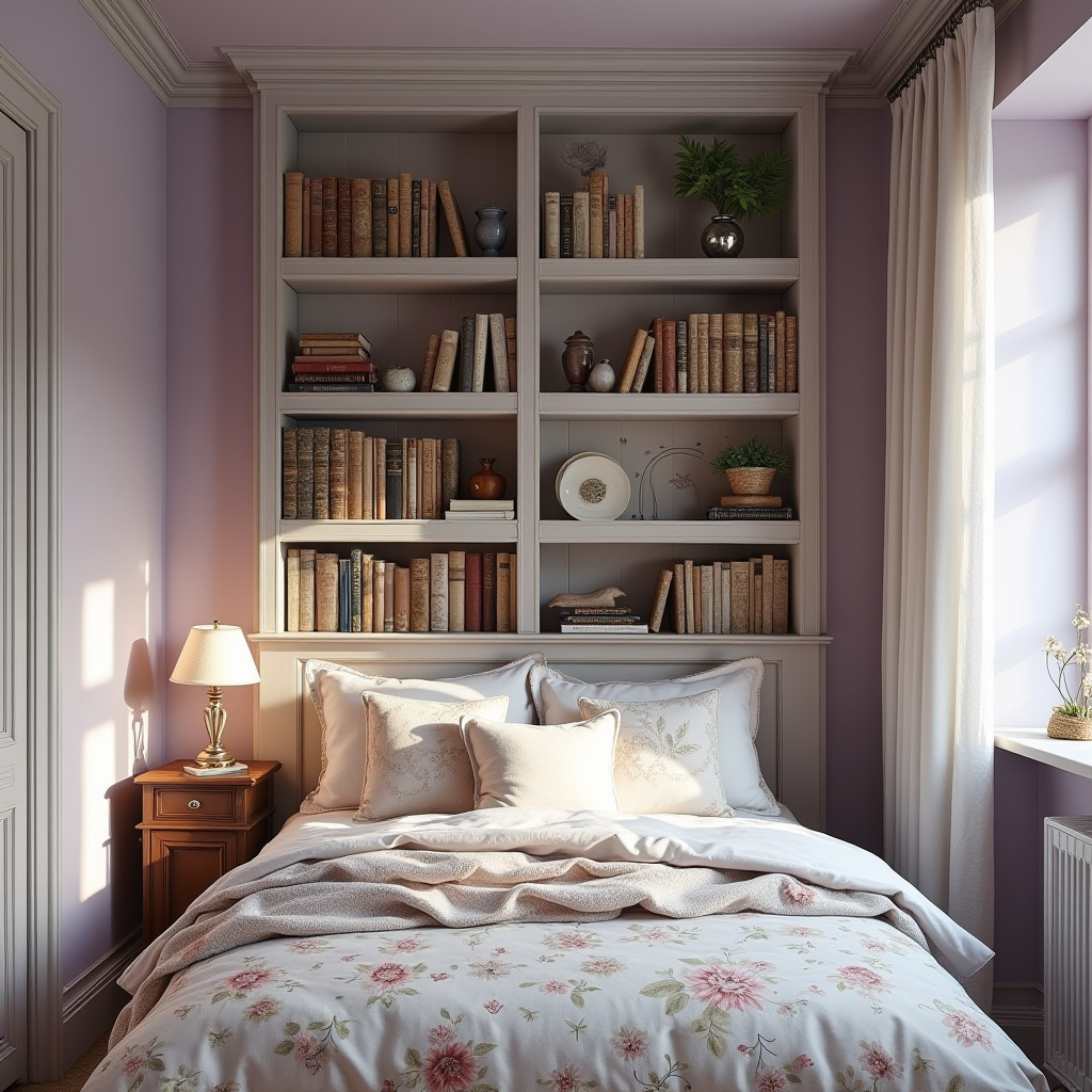 Small Bedroom Bookshelf Ideas 24