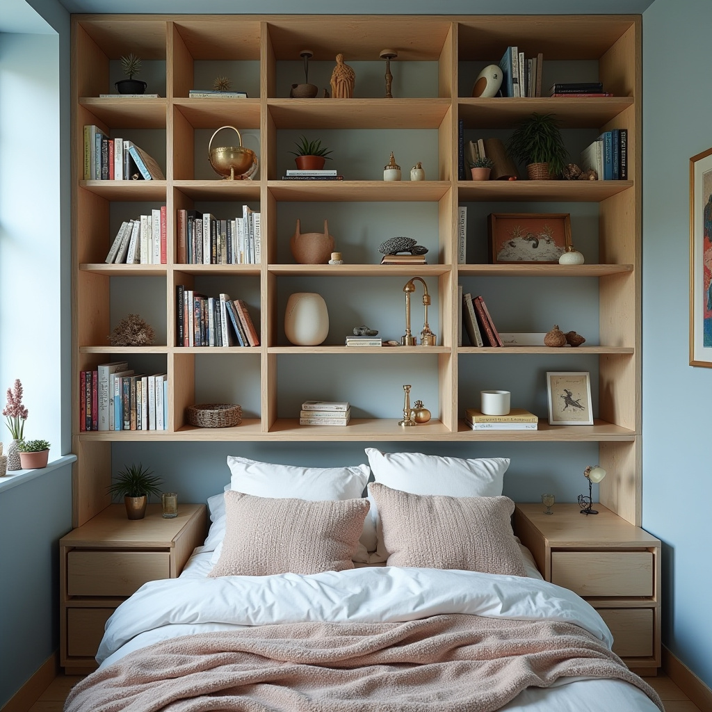 Small Bedroom Bookshelf Ideas 9