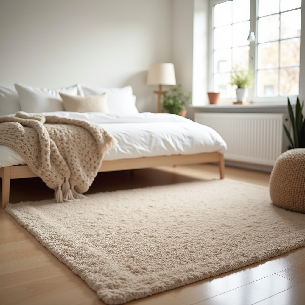Small Bedroom Rug Ideas 1