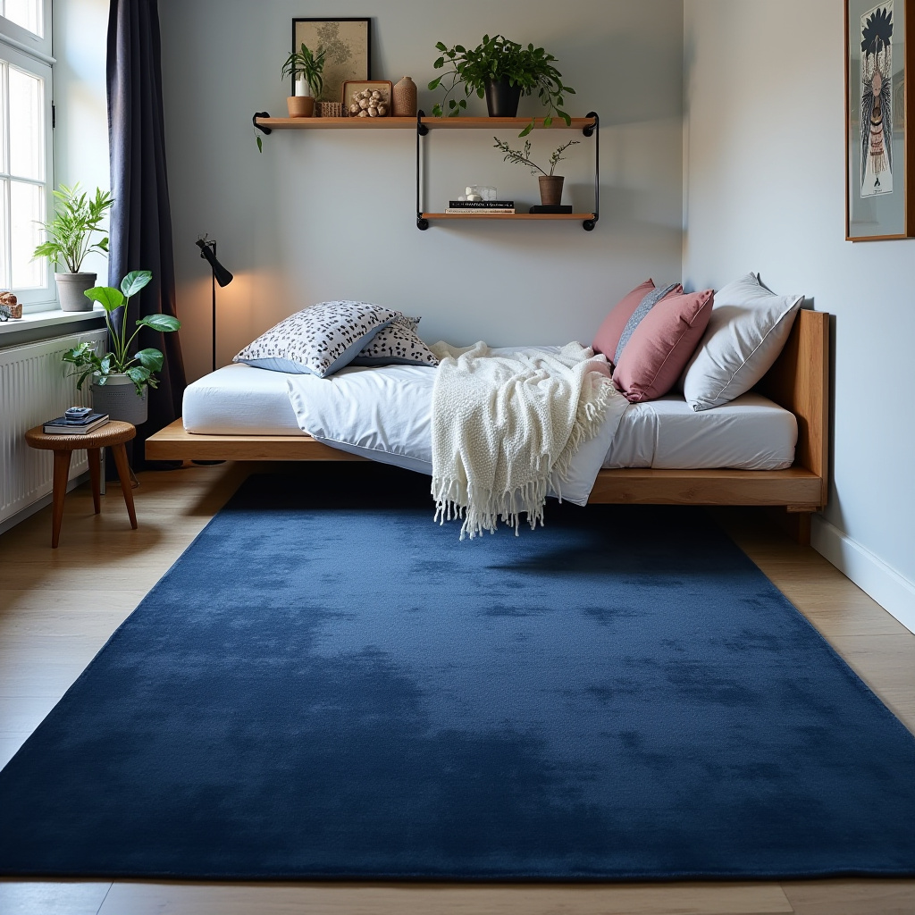 Small Bedroom Rug Ideas 12