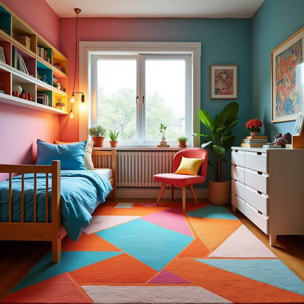 Small Bedroom Rug Ideas 2