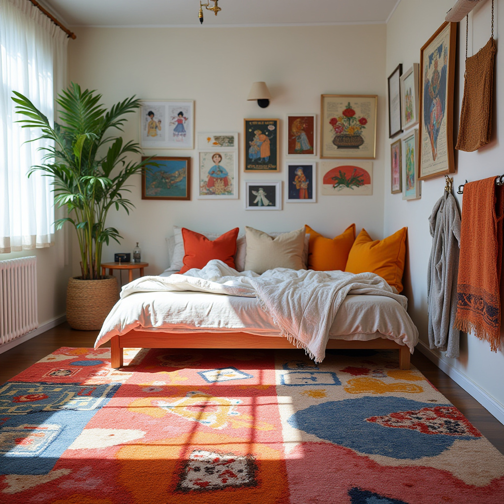 Small Bedroom Rug Ideas 27