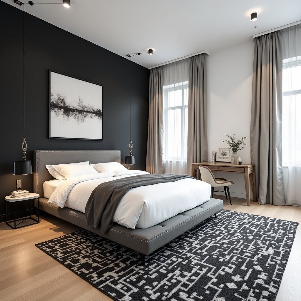 Small Bedroom Rug Ideas 7