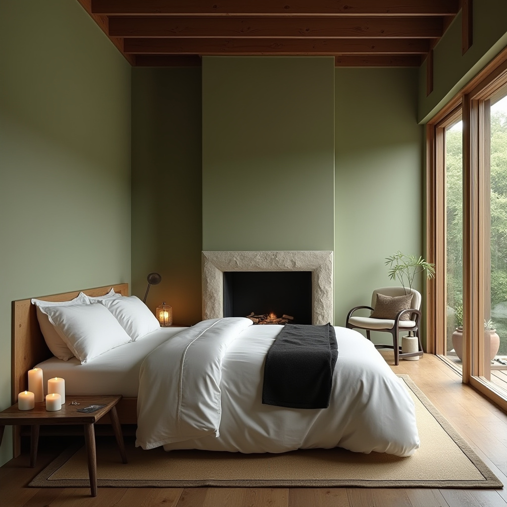 Small Bedroom With Fireplace 15