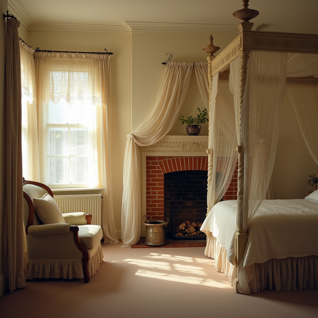 Small Bedroom With Fireplace 18