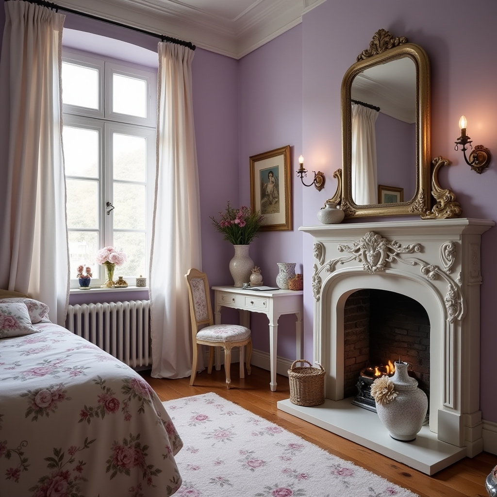 Small Bedroom With Fireplace 19