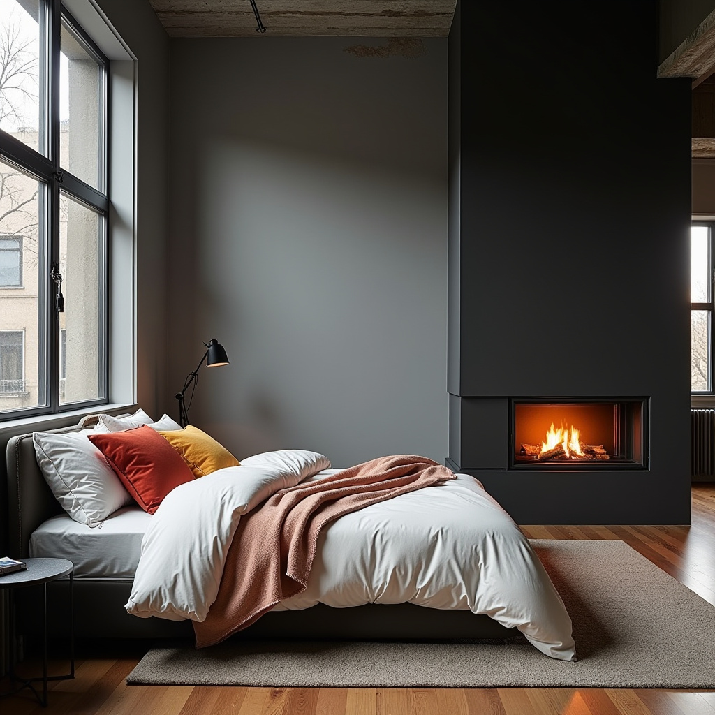 Small Bedroom With Fireplace 22