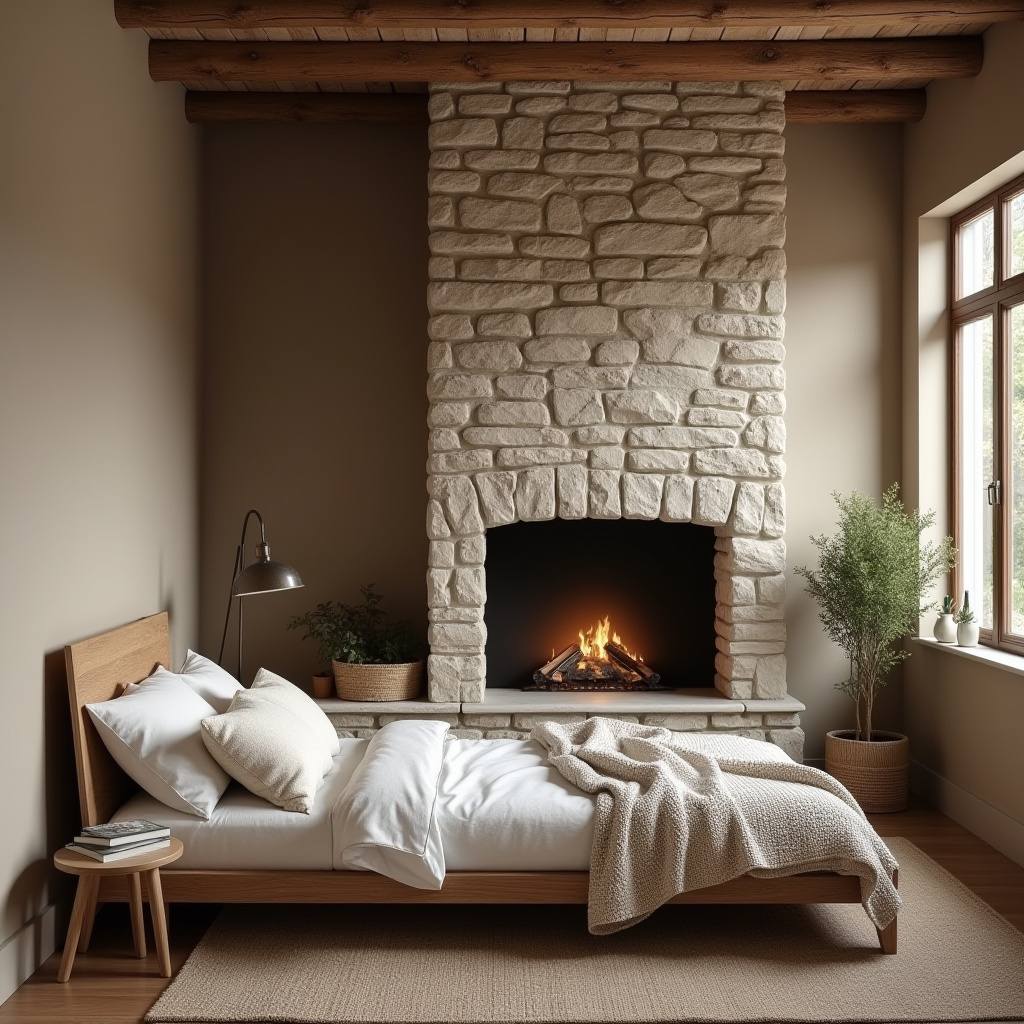 Small Bedroom With Fireplace 25