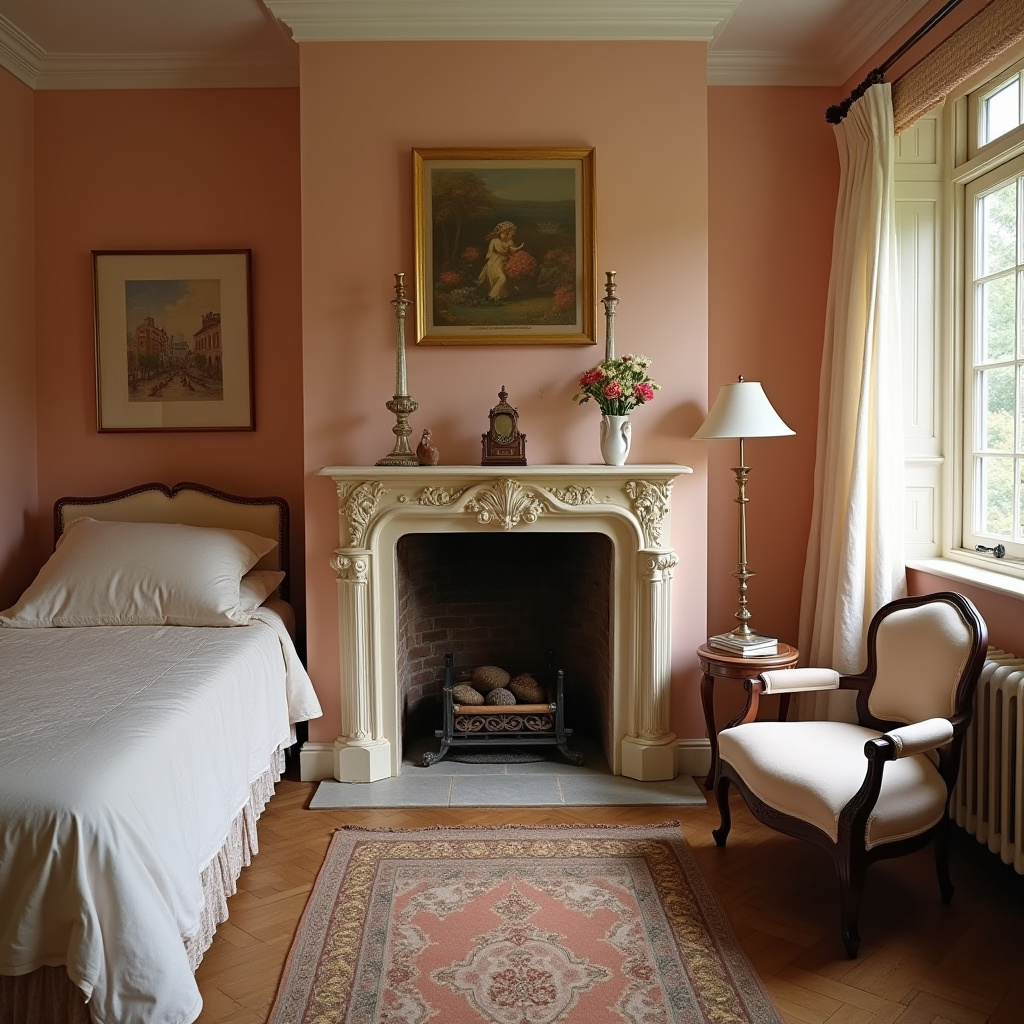 Small Bedroom With Fireplace 29