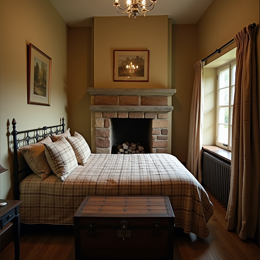 Small Bedroom With Fireplace 4