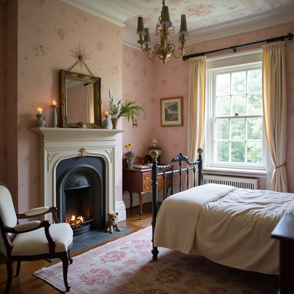 Small Bedroom With Fireplace 8