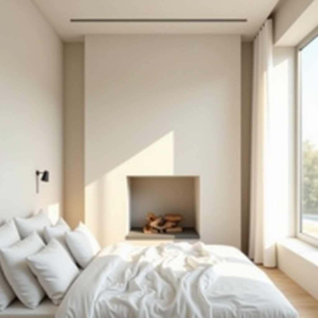 Small Bedroom With Fireplace 9