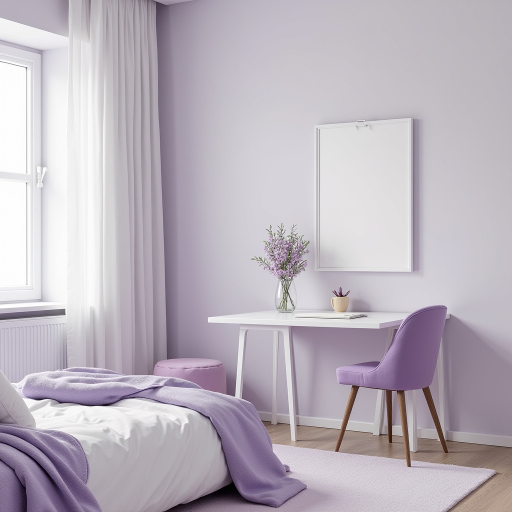 Small Bedroom With Study Table 10