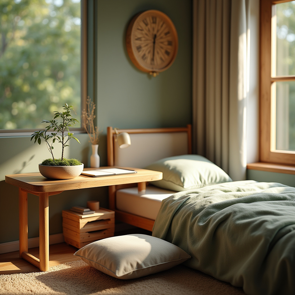 Small Bedroom With Study Table 20