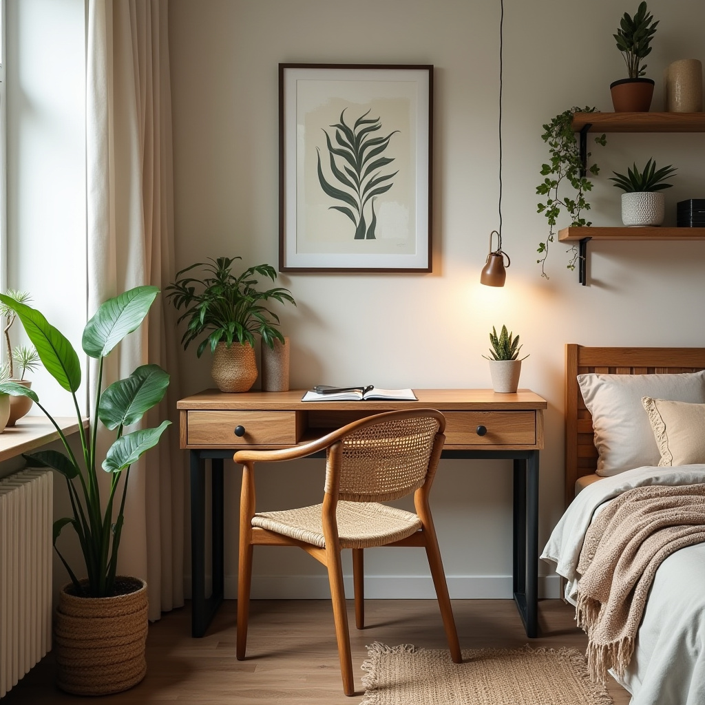 Small Bedroom With Study Table 25