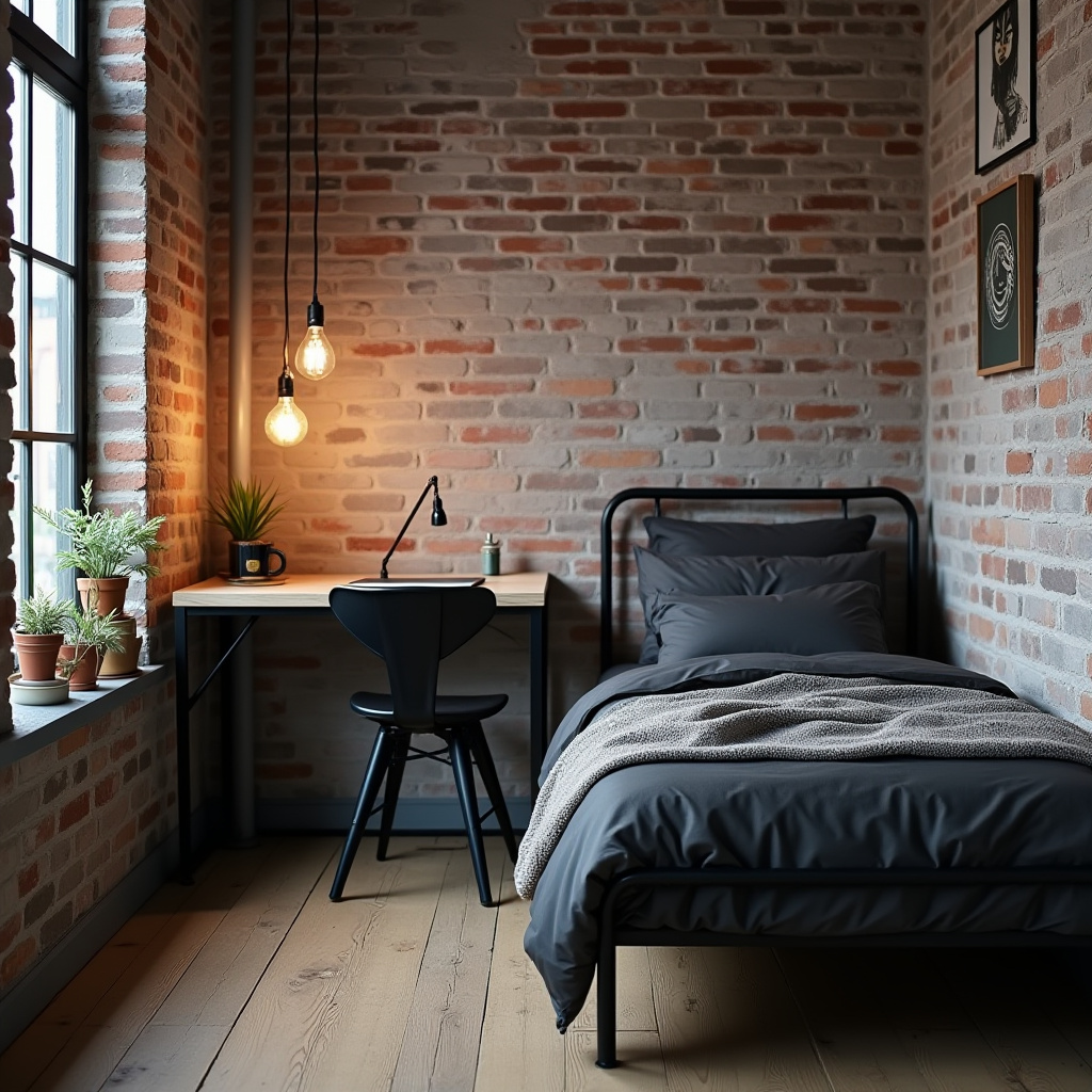 Small Bedroom With Study Table 7