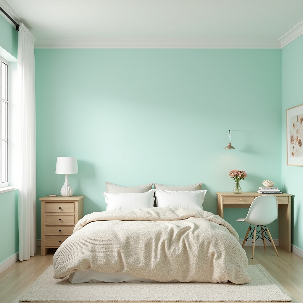 Small Coastal Bedroom 19