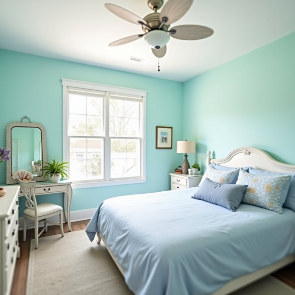 Small Coastal Bedroom 22
