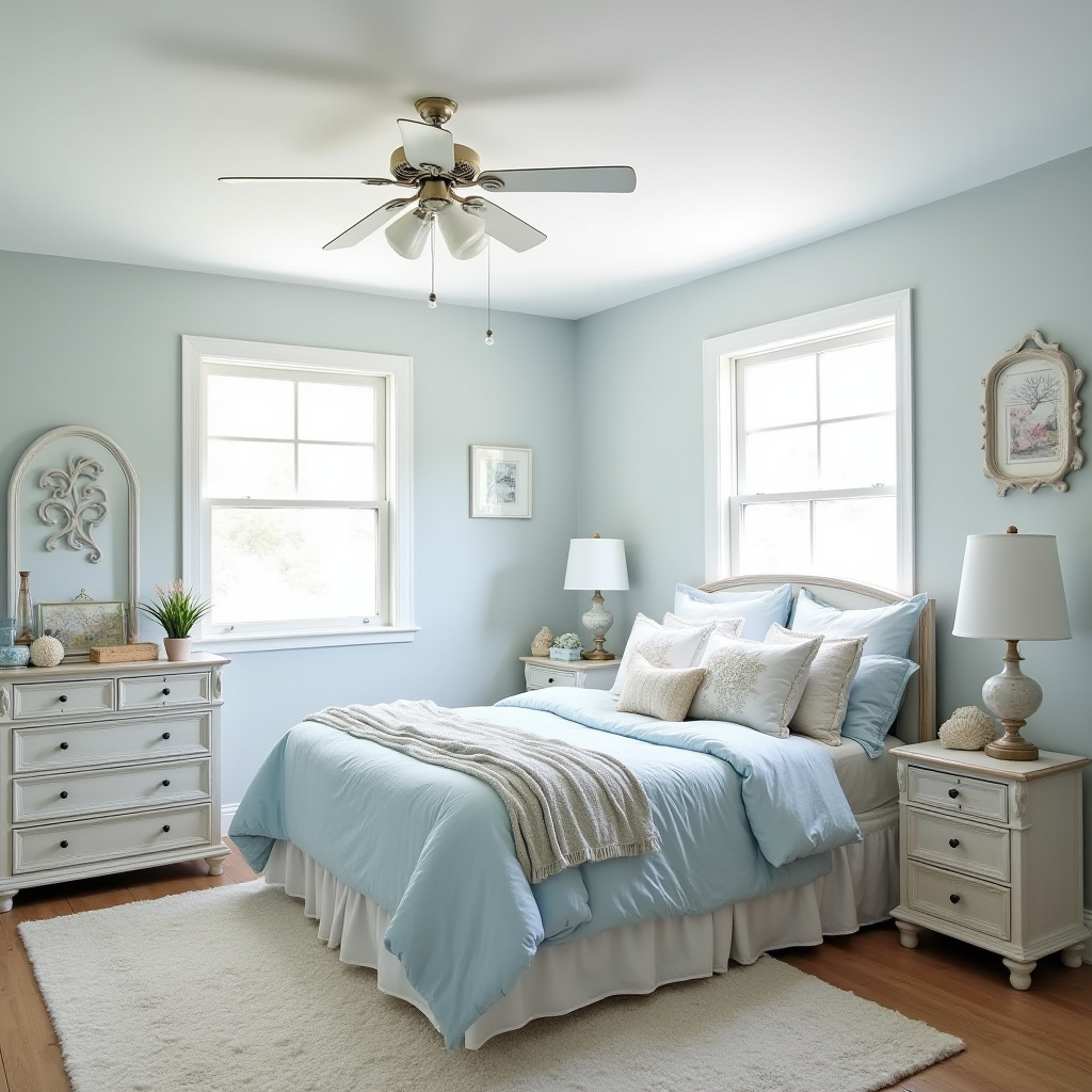 Small Coastal Bedroom 28