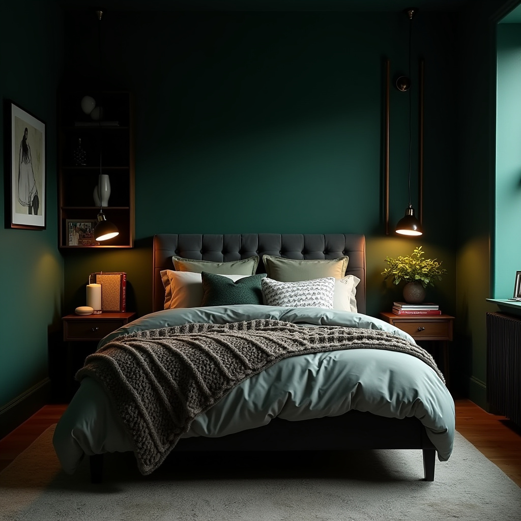 Small Dark Bedroom Ideas 3