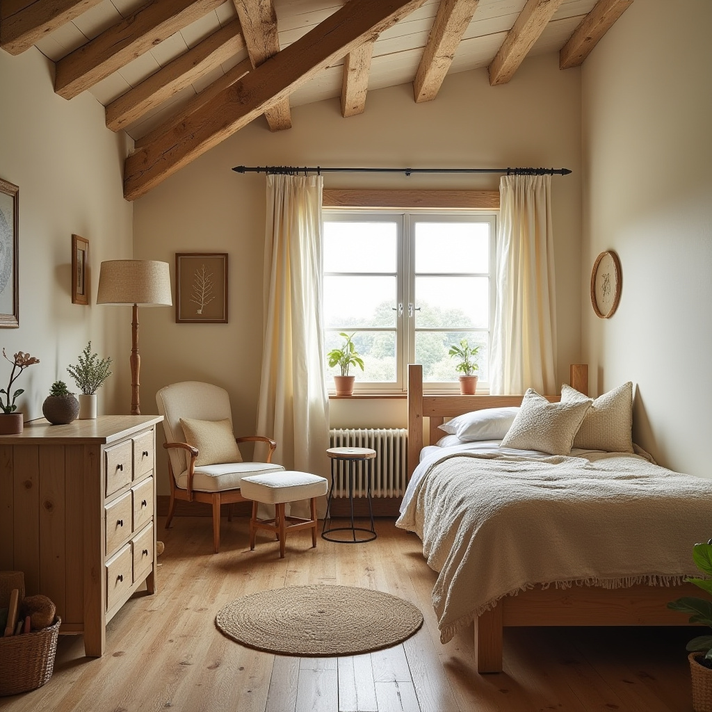 Small Farmhouse Bedroom 23