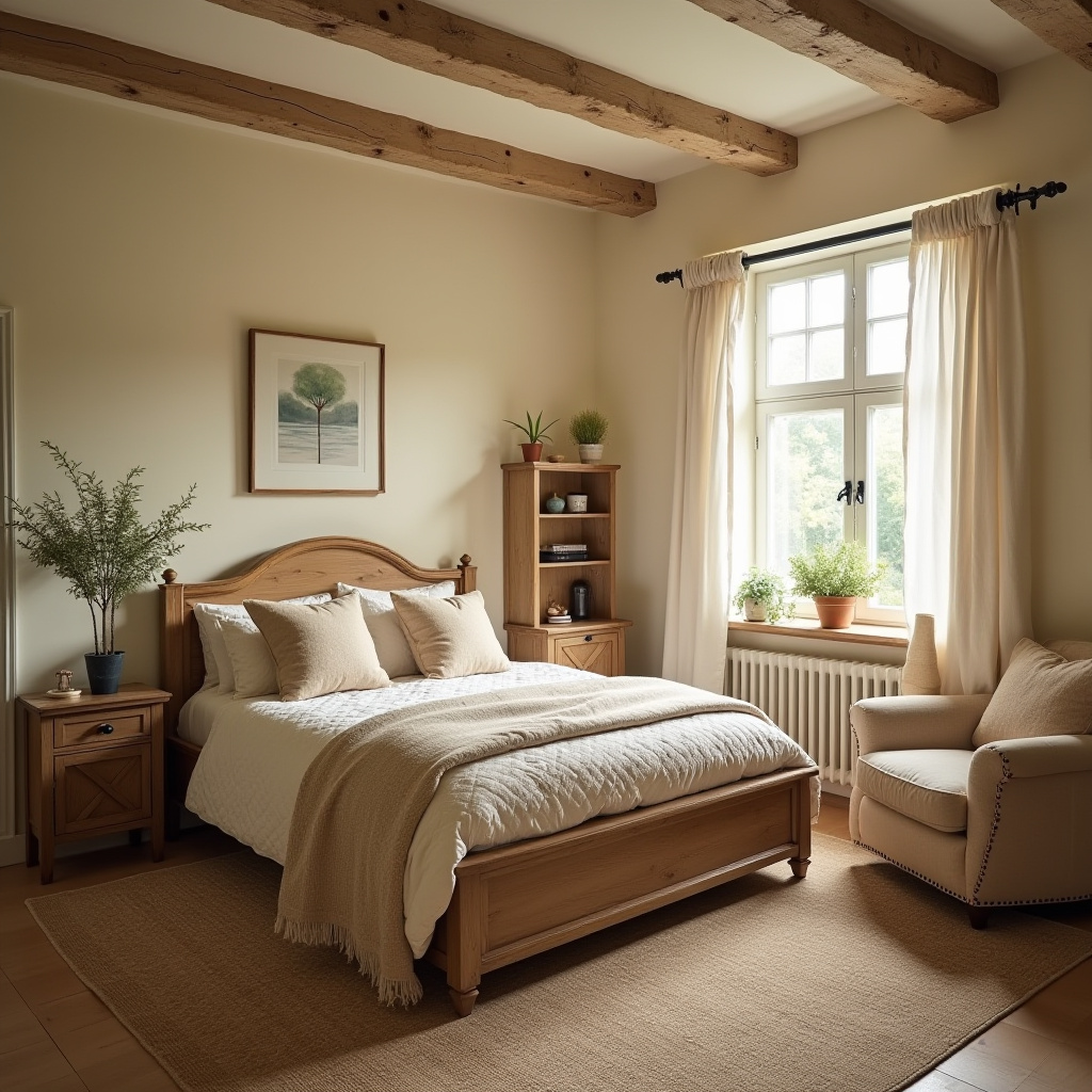 Small Farmhouse Bedroom 29