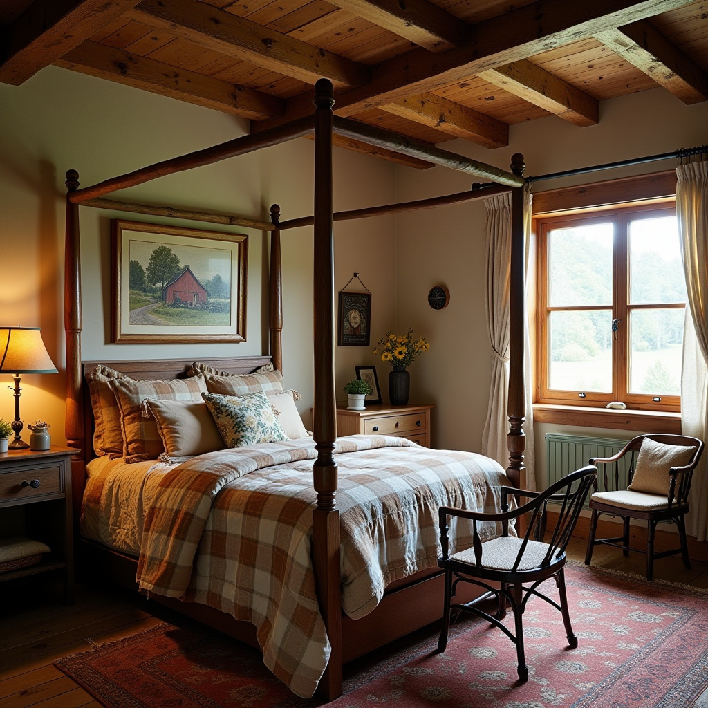 Small Farmhouse Bedroom 9