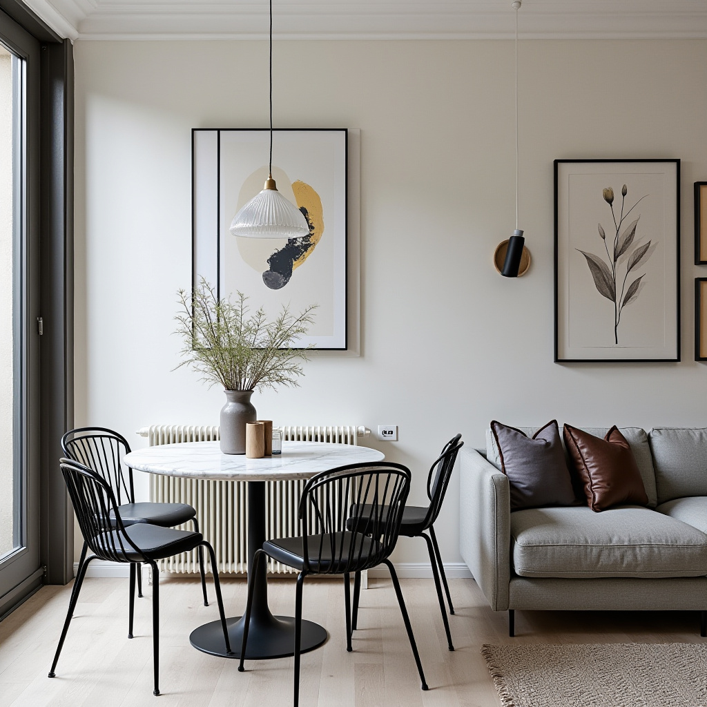 Small Living Room With Dining Area 19