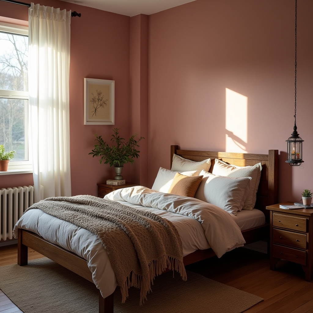 Small Moody Bedroom 18