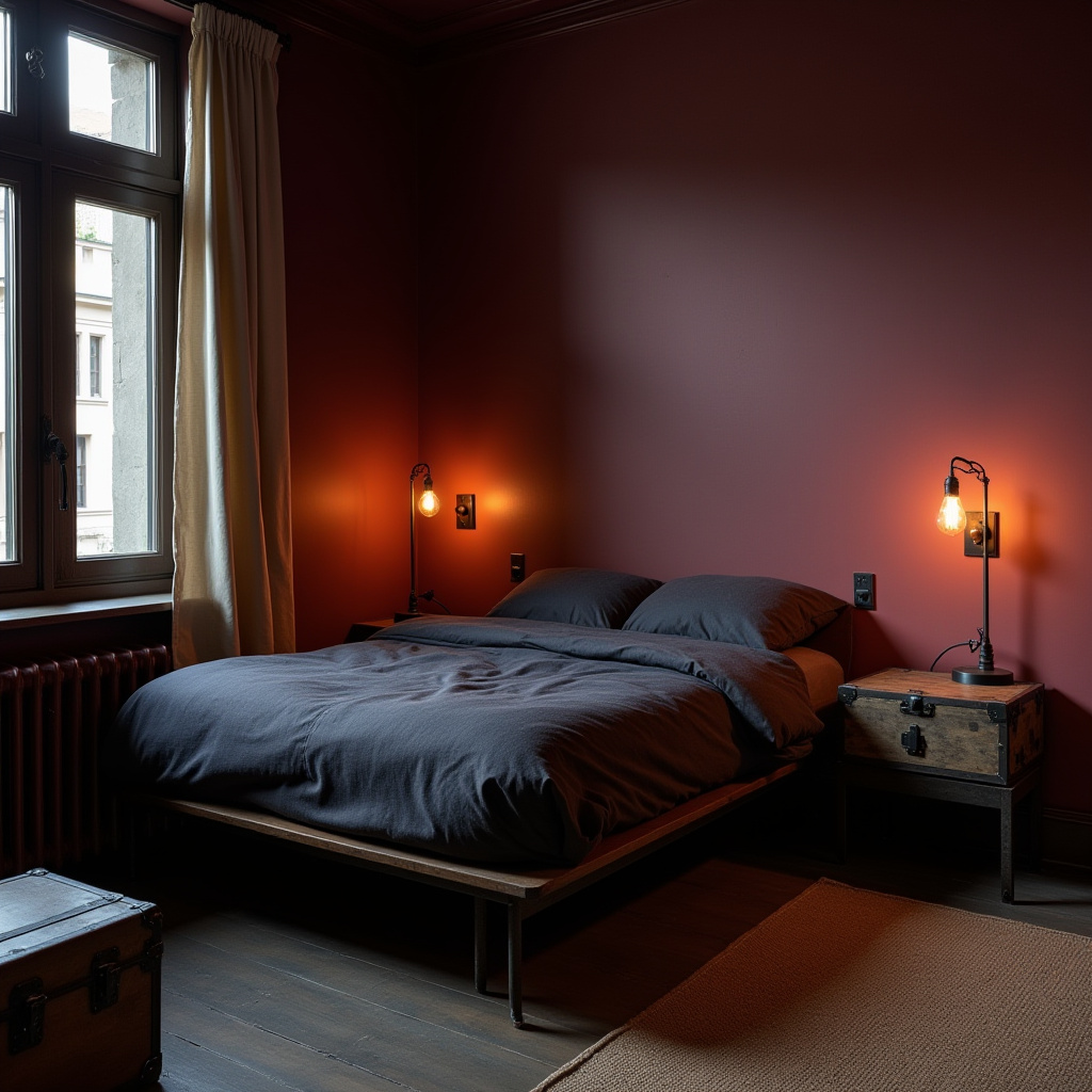 Small Moody Bedroom 2