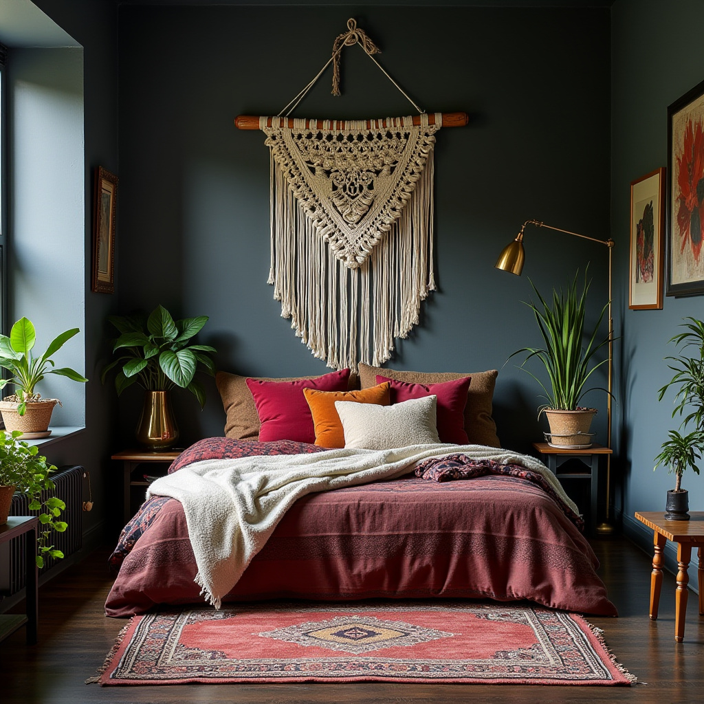 Small Moody Bedroom 6