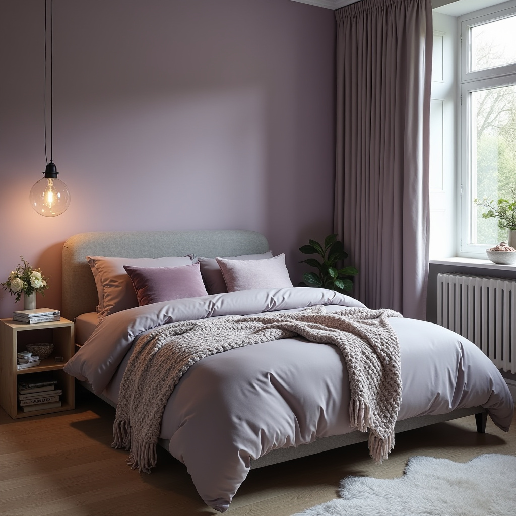 Small Moody Bedroom 9