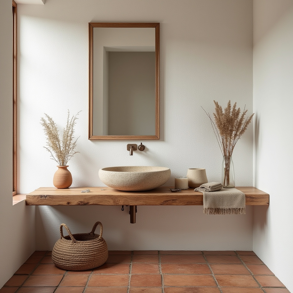 Small Rustic Bathroom Ideas 10