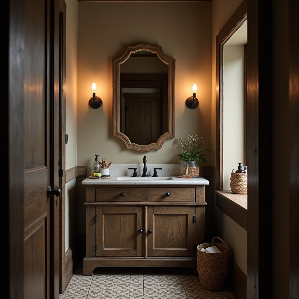 Small Rustic Bathroom Ideas 11
