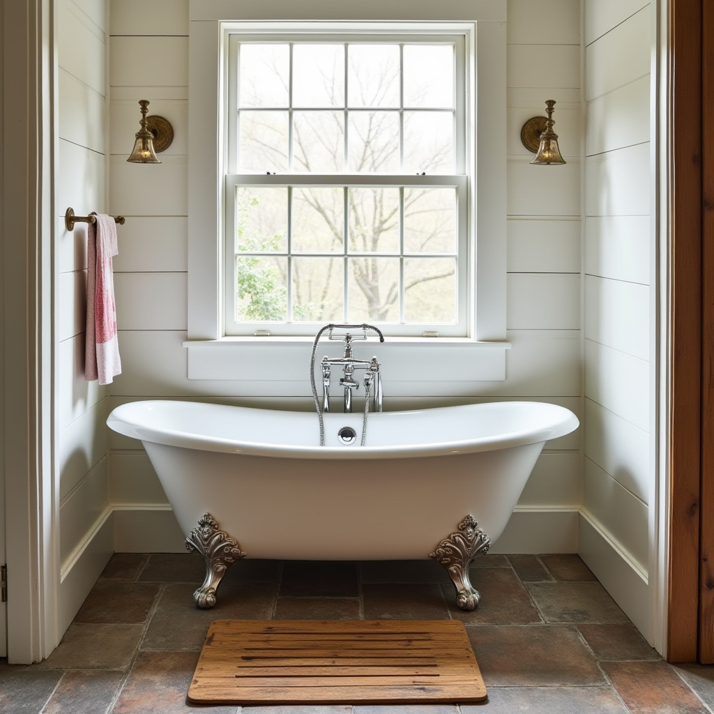 Small Rustic Bathroom Ideas 13