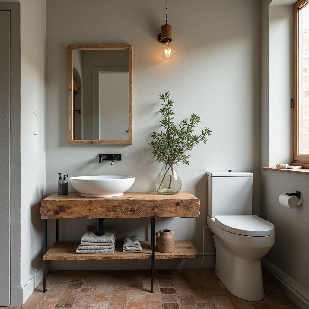 Small Rustic Bathroom Ideas 15
