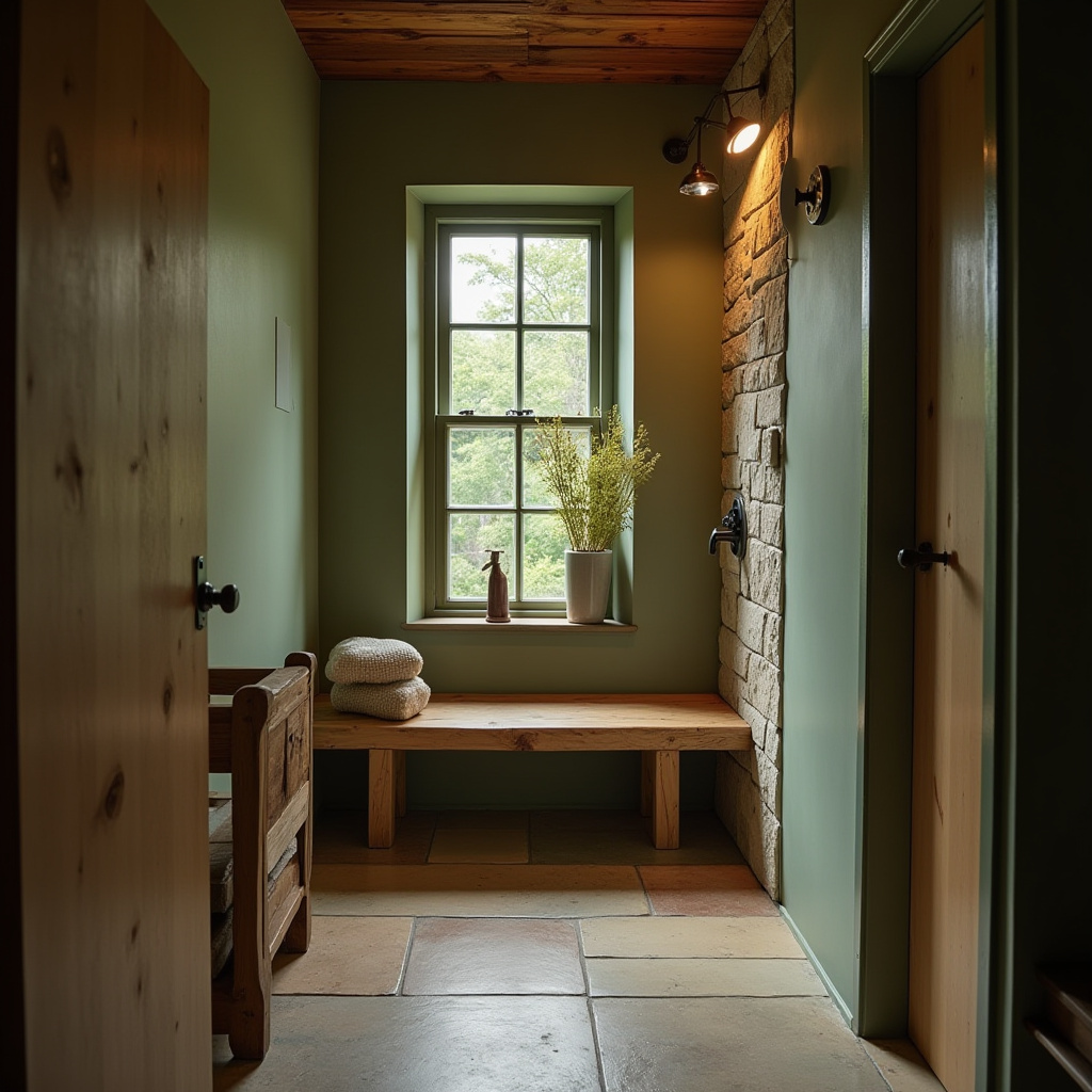 Small Rustic Bathroom Ideas 19