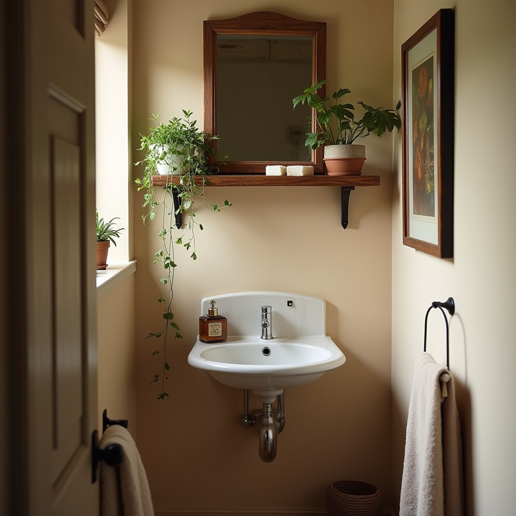 Small Rustic Bathroom Ideas 6