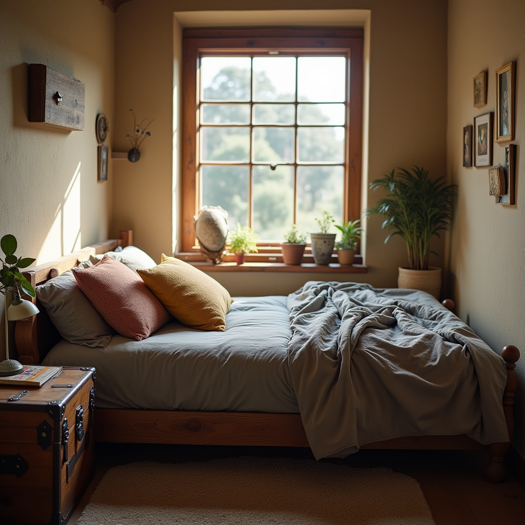 Small Rustic Bedroom Ideas 21