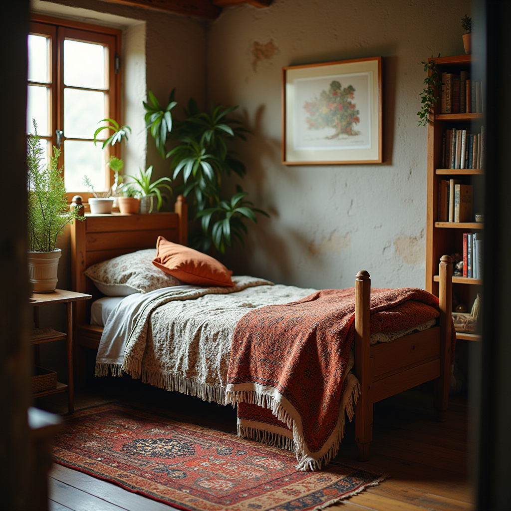 Small Rustic Bedroom Ideas 23
