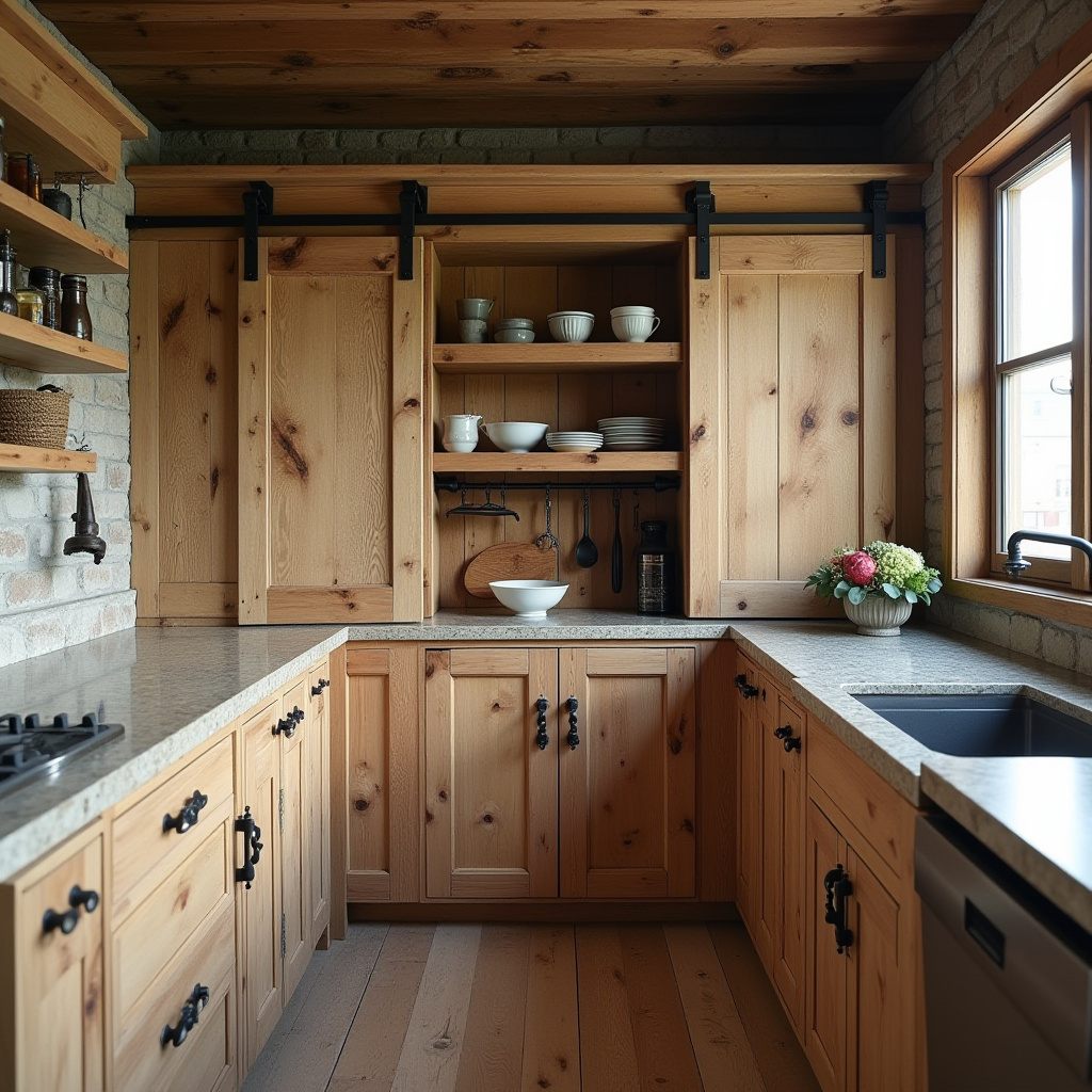 Small Rustic Kitchen Ideas 16