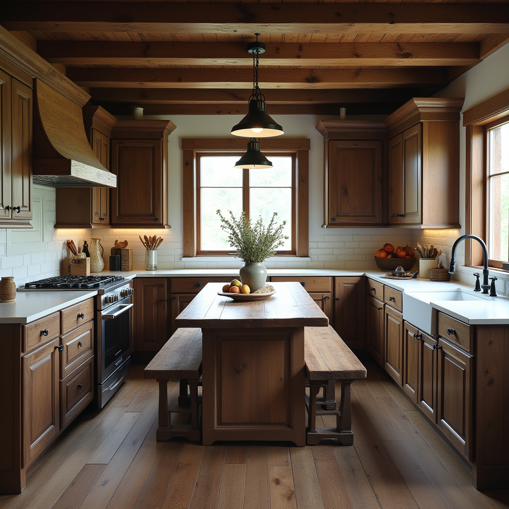 Small Rustic Kitchen Ideas 17
