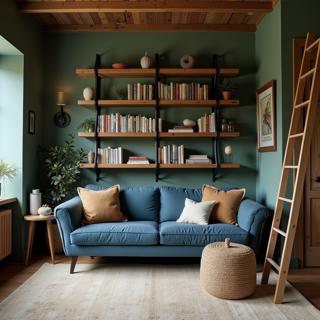 Small Rustic Living Room Ideas 13