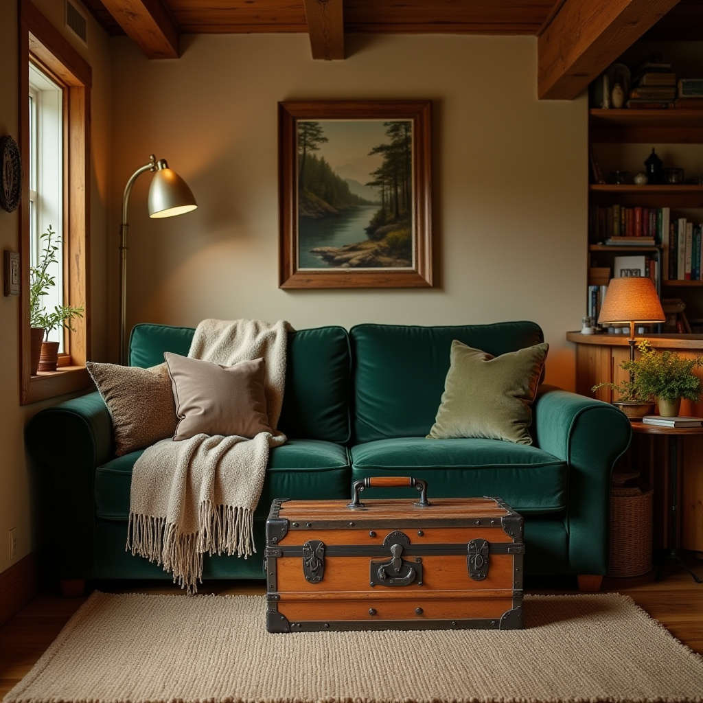 Small Rustic Living Room Ideas 16