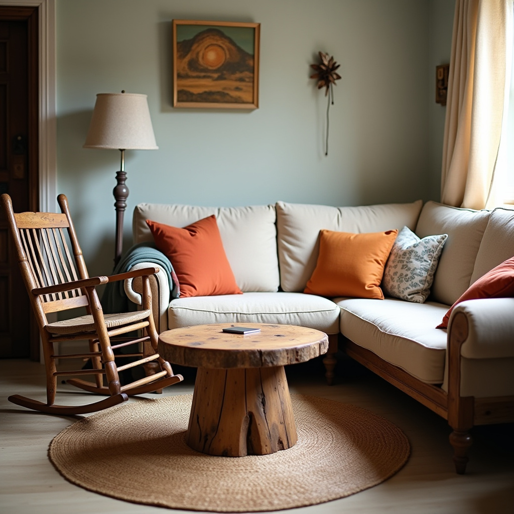 Small Rustic Living Room Ideas 18