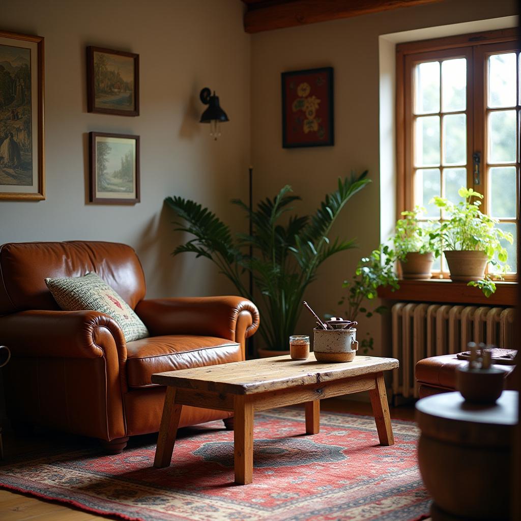 Small Rustic Living Room Ideas 24