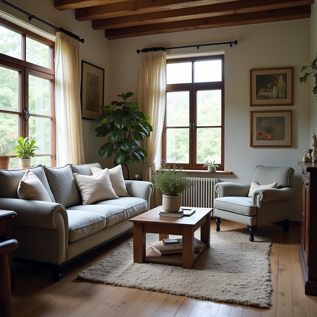 Small Rustic Living Room Ideas 29
