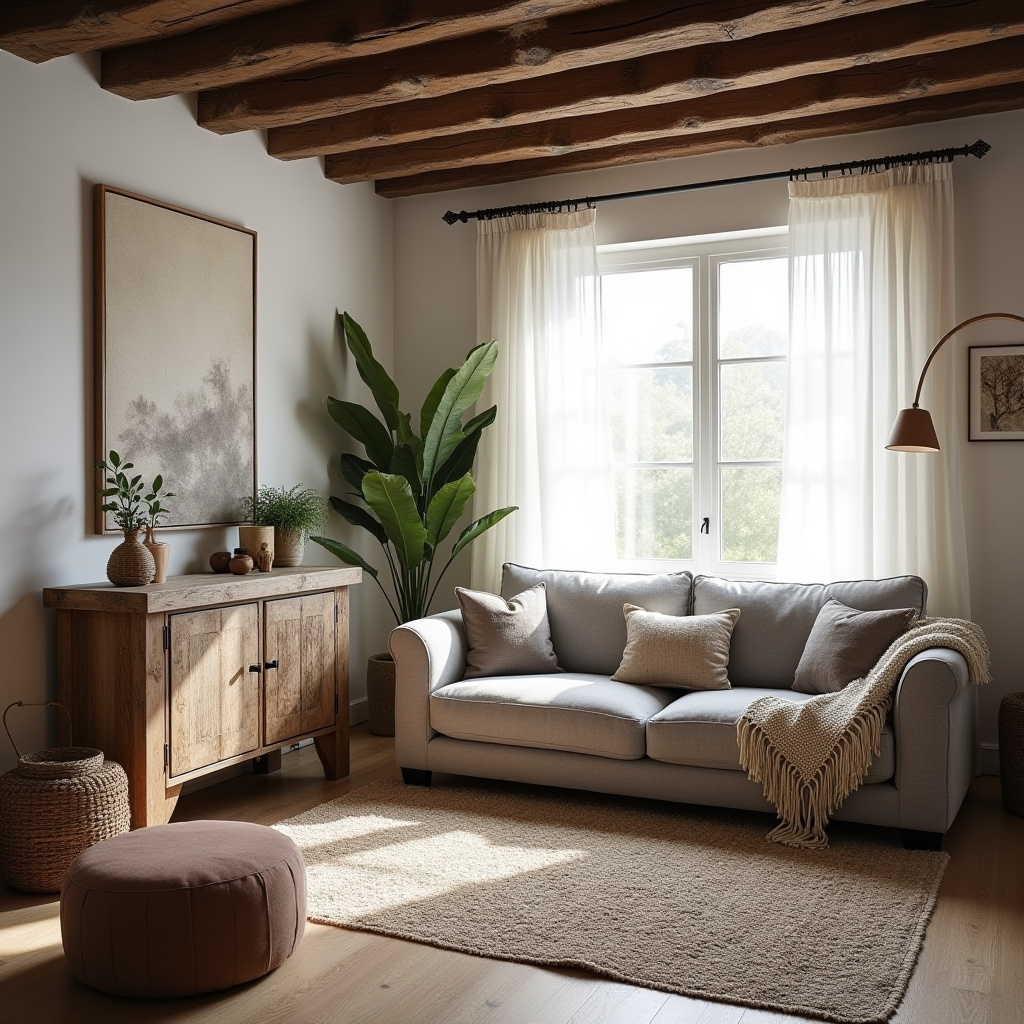 Small Rustic Living Room Ideas 3