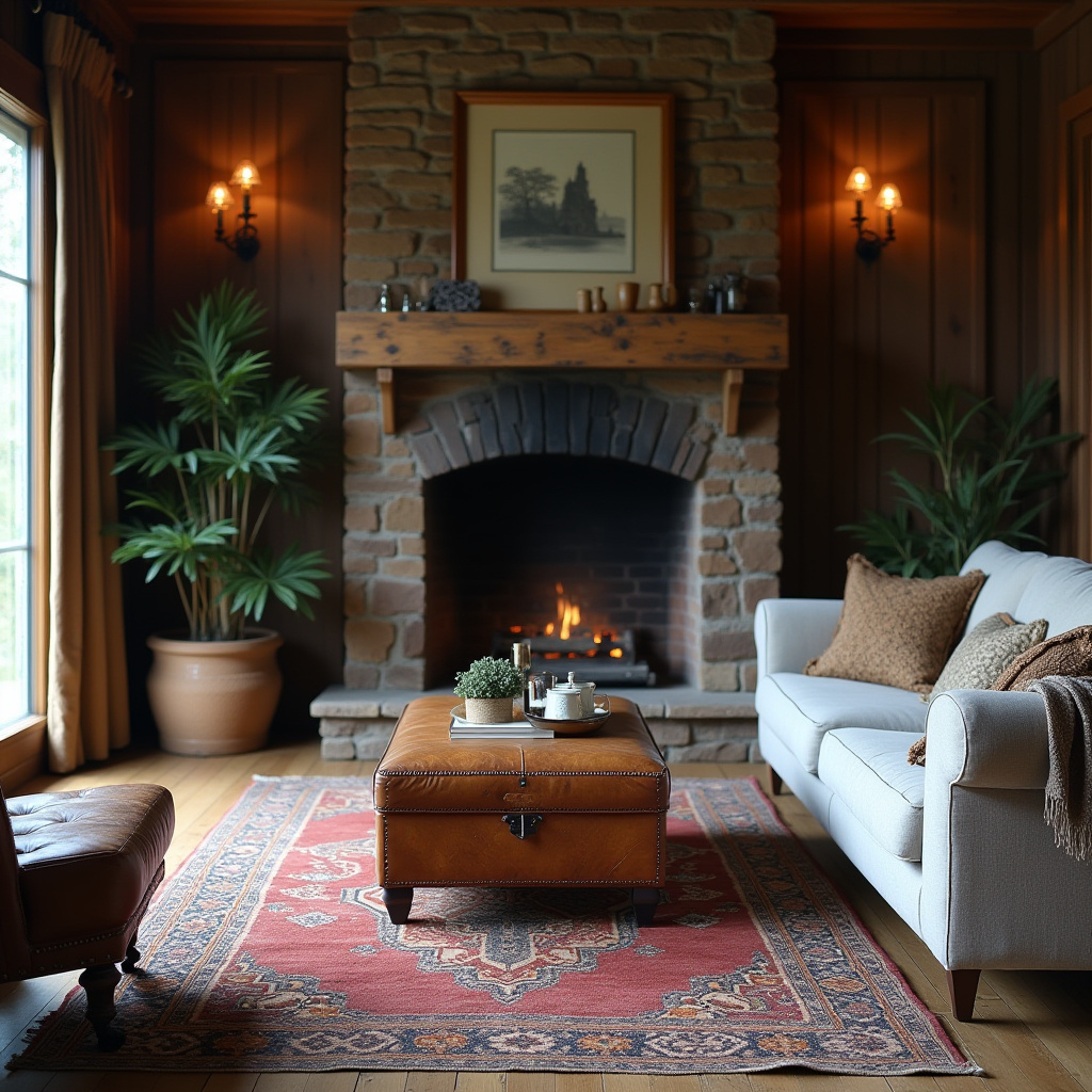 Small Rustic Living Room Ideas 9