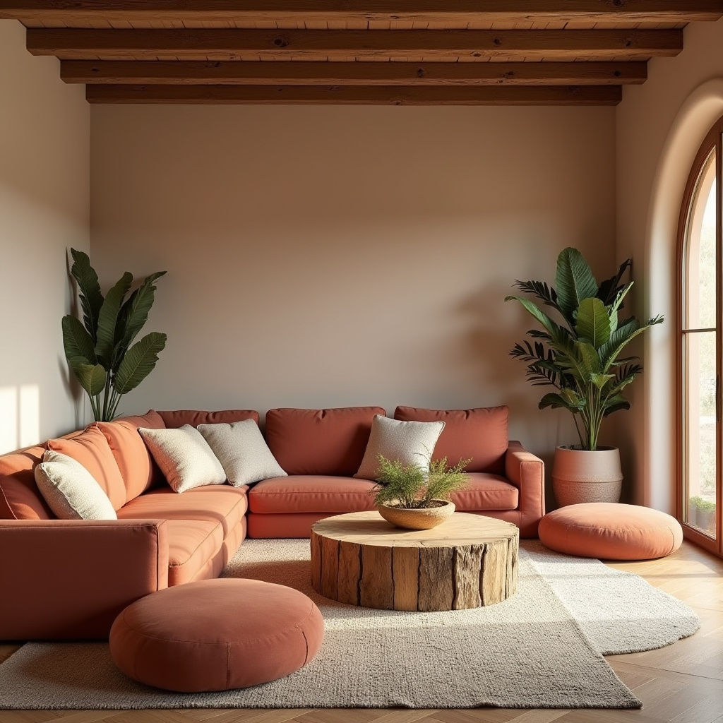 Terra Cotta Living Room 10
